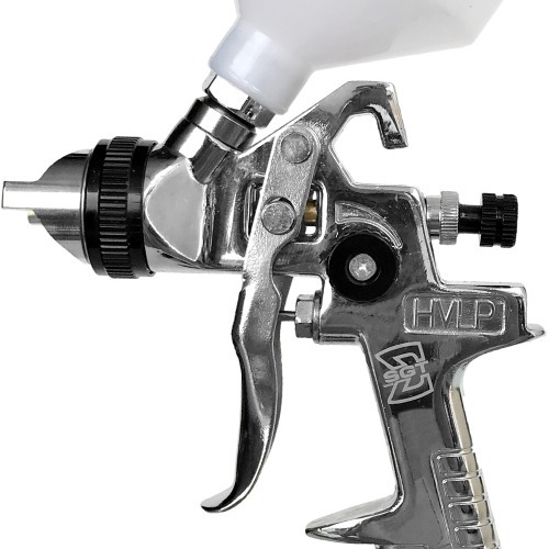 Pistola de pintura pneumtica HVLP de 600 ml bico de 1,7 mm - SGT-3012A