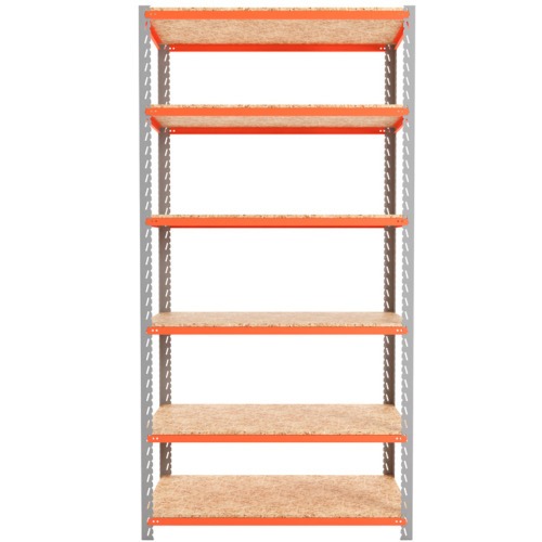 Estante desmontável 1000 x 450 x 1950 mm com 6 prateleiras - 40301 Estante desmontável 1000 x 450 x 1950 mm com 6 prateleiras - 40301
