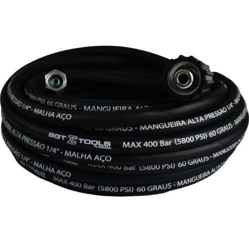 Mangueira para lavadora de alta press�o M22/14 X 1/4 macho com 12 metros