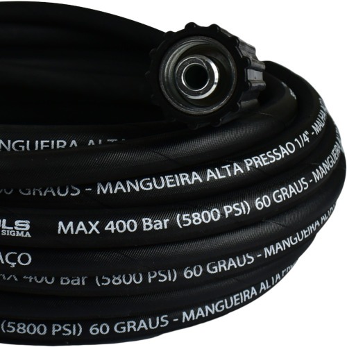 Mangueira para lavadora de alta press�o M22/14 X 1/4 macho com 12 metros