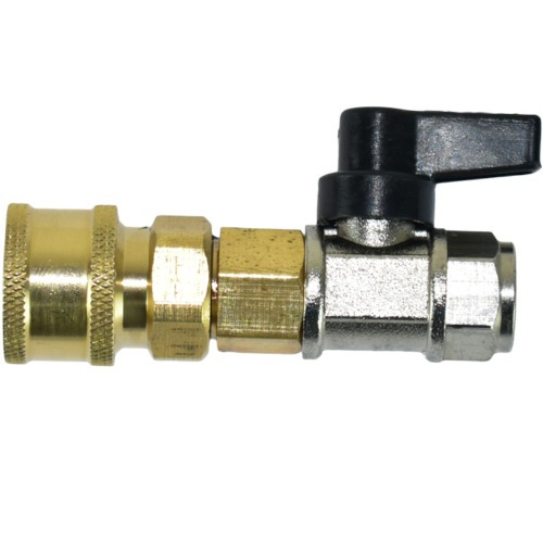 Kit engate rpido com registro para lavadoras de alta presso