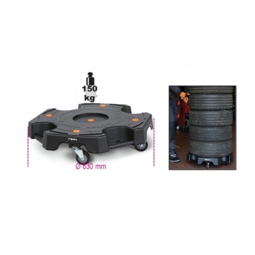 Base para movimentação de pneus - 3036 Base para movimentação de pneus - 3036