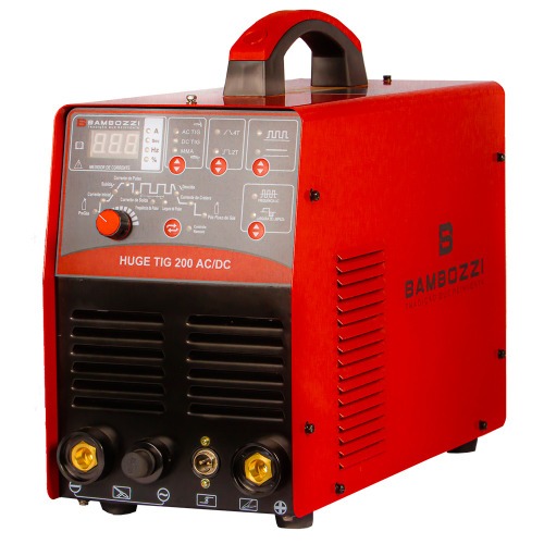 Inversora de solda 200A para alumínio AC/DC - HUGE TIG 200 220V Inversora de solda 200A para alumínio AC/DC - HUGE TIG 200 220V