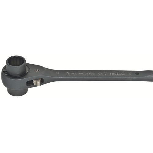 Chave catraca para montagem de estruturas met�licas e tubula��es 32x36 mm