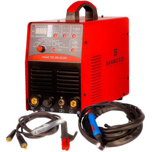 Inversora de solda 200A para alumínio AC/DC - HUGE TIG 200 220V Inversora de solda 200A para alumínio AC/DC - HUGE TIG 200 220V