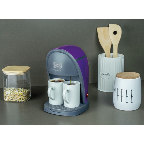 Cafeteira eltrica 450W com 2 xcaras 125 ml Freestyle - CM02  220V