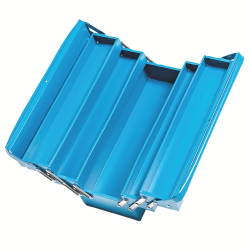 Caixa sanfonada para ferramentas com 5 gavetas Caixa sanfonada para ferramentas com 5 gavetas