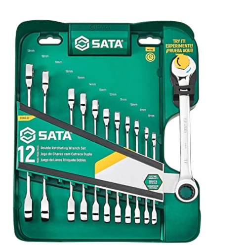 Jogo de chave combinada de 8 a 19 mm com catraca speedy - ST09066-02