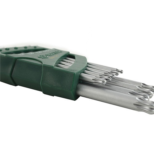 Jogo de chave hexalobular longa T10 a T50 9 pe�as - ST09715