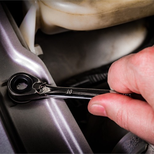 Jogo de chave combinada com catraca revers�vel de 10 a 14 mm com 5 pe�as - ST09083SJ