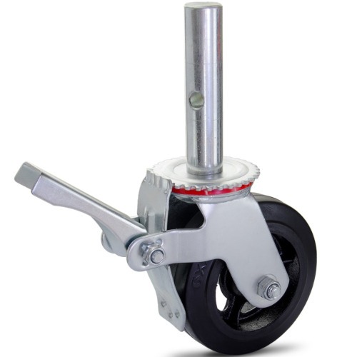 Rod�zio girat�rio para andaime com freio 6