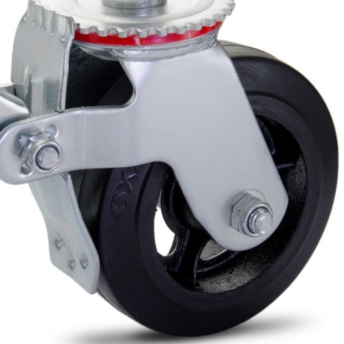 Rod�zio girat�rio para andaime com freio 6