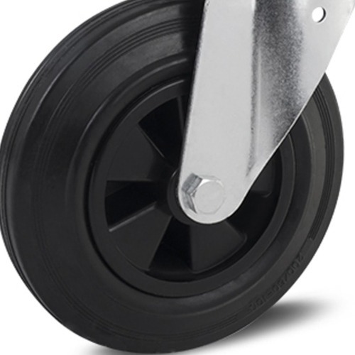 Rodízio giratório com placa 8 Rodízio giratório com placa 8