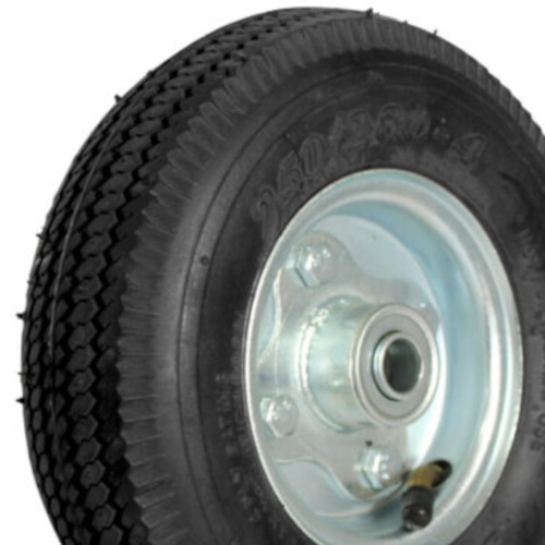 Roda completa com pneu câmara 9 x 2.1/2 Roda completa com pneu câmara 9 x 2.1/2