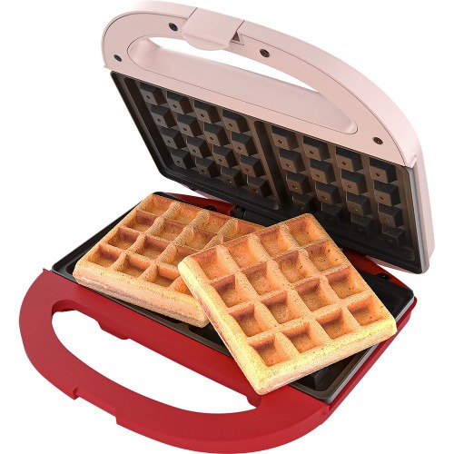 Máquina de Waffle antiaderente 750 watts Duet - WAF200 110V Máquina de Waffle antiaderente 750 watts Duet - WAF200 110V
