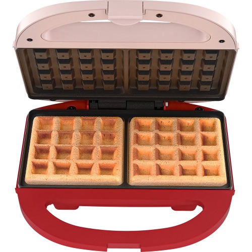Máquina de Waffle antiaderente 750 watts Duet - WAF200 110V Máquina de Waffle antiaderente 750 watts Duet - WAF200 110V