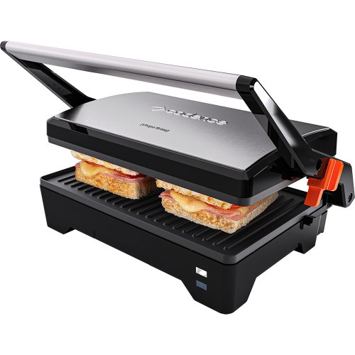 Sanduicheira e grill antiaderente 1200 watts Inox Chapa Firme - GRL621 110V Sanduicheira e grill antiaderente 1200 watts Inox Chapa Firme - GRL621 110V