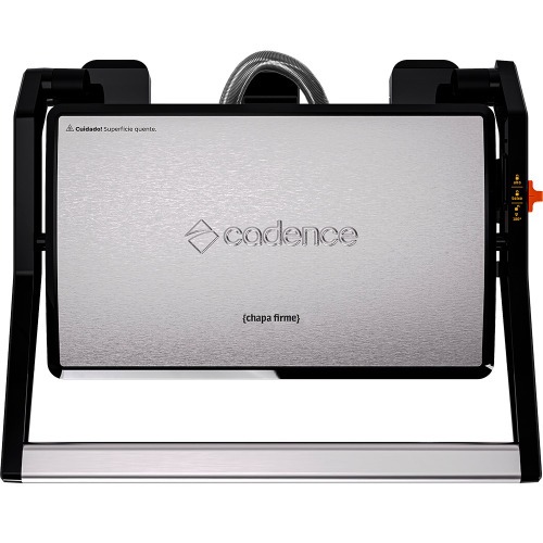 Sanduicheira e grill antiaderente 1200 watts Inox Chapa Firme - GRL621 110V Sanduicheira e grill antiaderente 1200 watts Inox Chapa Firme - GRL621 110V