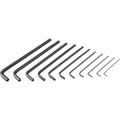 Jogo de chave allen 1,5 a 10 mm com 11 peas - 42-11M