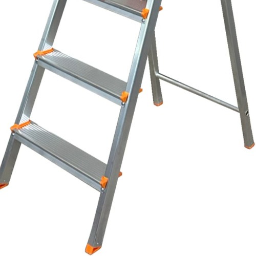 Escada de alumnio 4 degraus residencial - EDS004