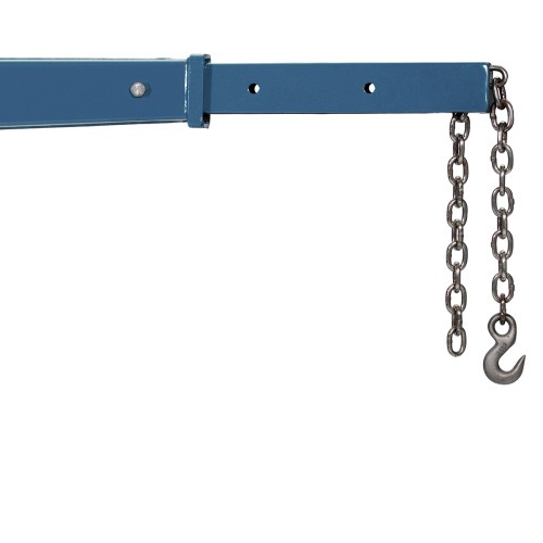 Guincho hidrulico capacidade 1 Ton com prolongador rodagem de ferro- MGH-1TP