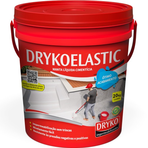 Impermeabilizante manta l�quida ciment�cia 20kg - DRYKOELASTIC