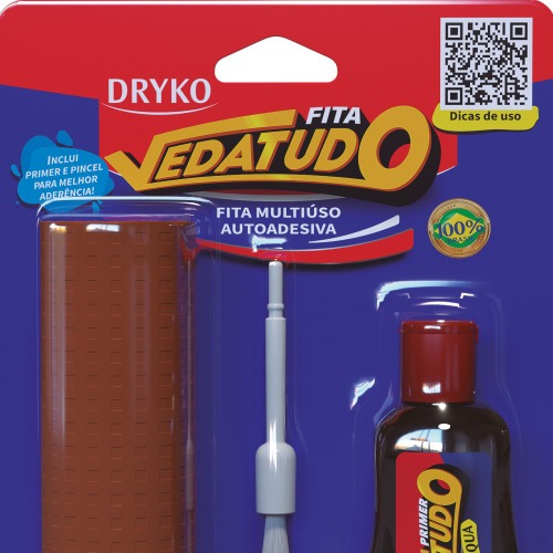 Fita adesiva impermeabilizante 10 cm x 1 m vedatudo - DRYKOFITA Fita adesiva impermeabilizante 10 cm x 1 m vedatudo - DRYKOFITA