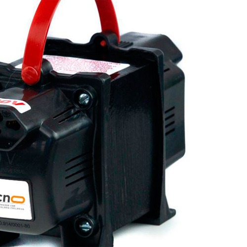 Transformador de voltagem 1010VA tomada tripolar 10A bivolt - Tecno 110V/220V Transformador de voltagem 1010VA tomada tripolar 10A bivolt - Tecno 110V/220V