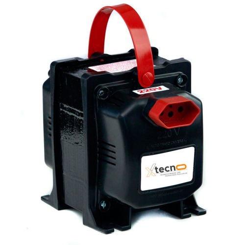 Transformador de voltagem 3000 VA tomada tripolar 20A bivolt - Tecno 110V/220V Transformador de voltagem 3000 VA tomada tripolar 20A bivolt - Tecno 110V/220V