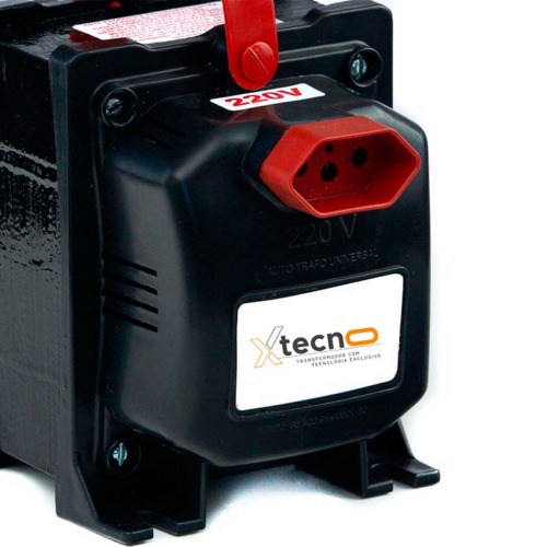 Transformador de voltagem 7000 VA tomada tripolar 20A bivolt - Tecno  110V/220V
