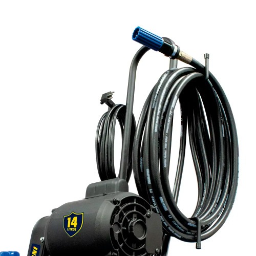 Lavadora de mdia presso 320 libras 1 hp com carrinho e mangueira 10m - LJ14L  220V