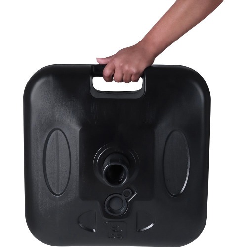 Base para guarda-sol e ombrelone quadrada 18kg - 70027107 Base para guarda-sol e ombrelone quadrada 18kg - 70027107
