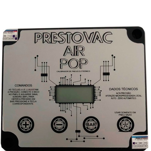 Calibrador de pneus digital com display em cristal l�quido - M3000 POP  220V