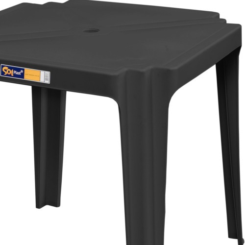 Conjunto de mesa Coruripe com 4 cadeiras plásticas sem braço Conjunto de mesa Coruripe com 4 cadeiras plásticas sem braço