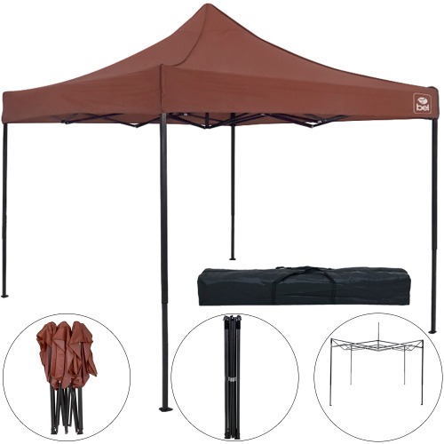 Gazebo dobrável em oxford com pvc 3 x 3 m Pagoda - 334312 Gazebo dobrável em oxford com pvc 3 x 3 m Pagoda - 334312