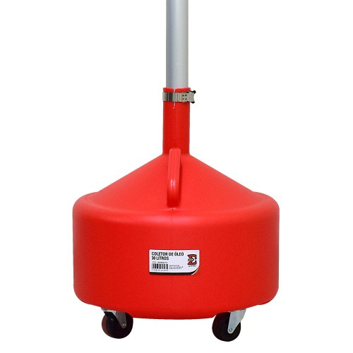 Coletor de óleo 30 litros com carrinho Coletor de óleo 30 litros com carrinho