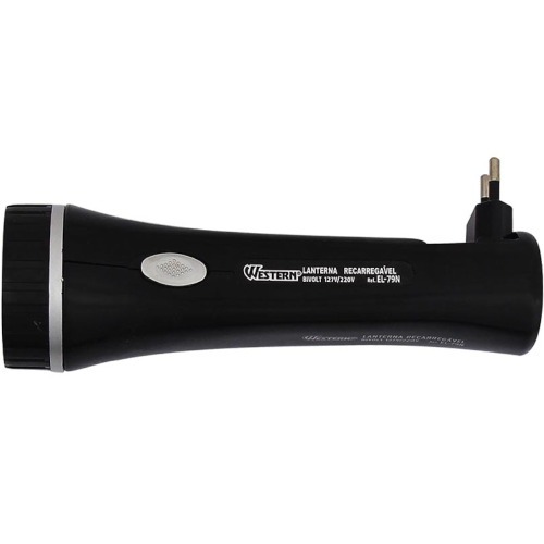 Lanterna a bateria 4V recarregvel com 5 Leds - EL-79N  110V/220V