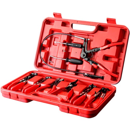 Jogo de alicates para remoo de mangueira com 11 peas - 395