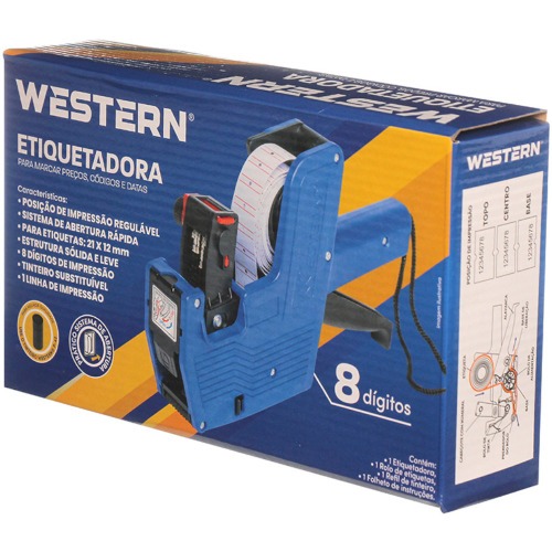 Etiquetadora de preço com 8 dígitos - P-45 Etiquetadora de preço com 8 dígitos - P-45