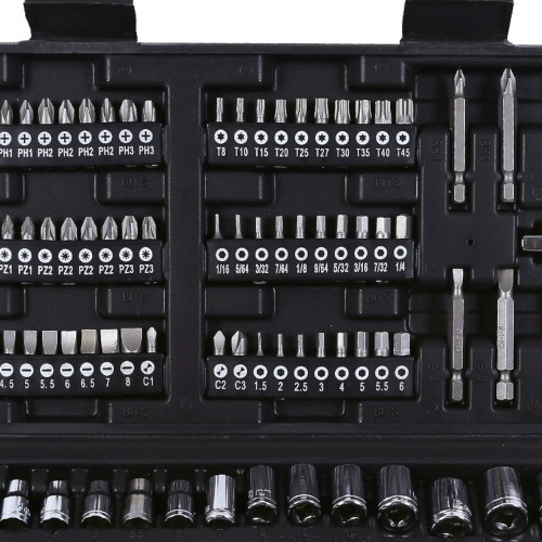 Jogo de ferramentas manuais 128 pe�as com maleta - 05774