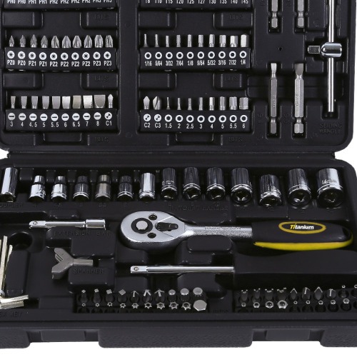 Jogo de ferramentas manuais 128 pe�as com maleta - 05774