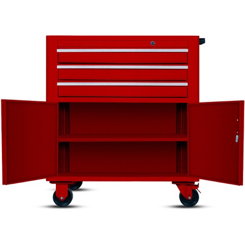 Carrinho para ferramentas com 3 gavetas e 2 portas  - RLL-316