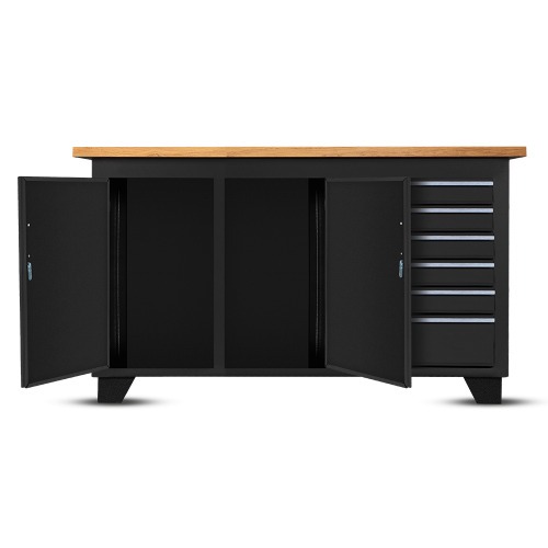 Bancada fechada com 6 gavetas e 2 portas RLL-204 Bancada fechada com 6 gavetas e 2 portas RLL-204