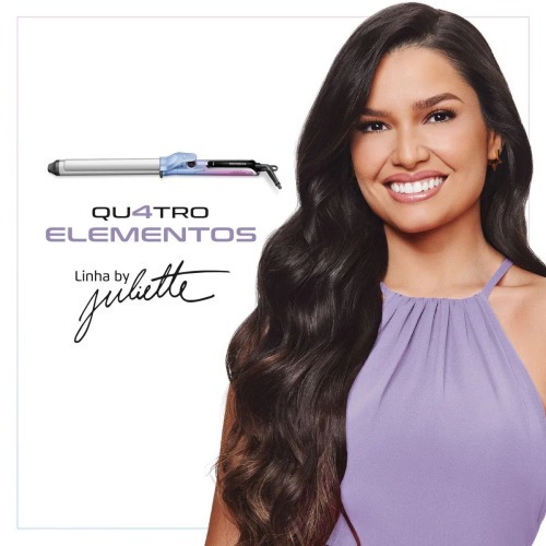 Modelador de cachos 28 mm Duo Colors 4 Elementos By Juliette - MC-JU-03  110V/220V Modelador de cachos 28 mm Duo Colors 4 Elementos By Juliette - MC-JU-03  110V/220V