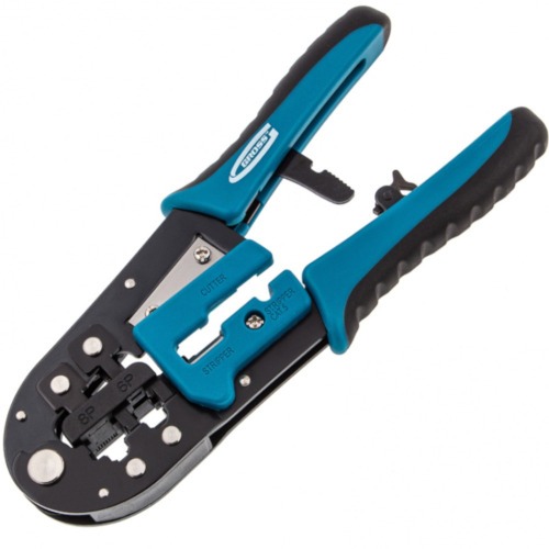 Alicate Desencapador Crimpador e Cortador de Fios 8