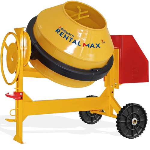 Betoneira 400 litros com motor monofsico 2 hp com kit eltrico de segurana Rental Max  220V