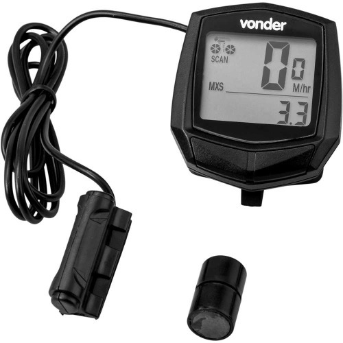 Veloc�metro digital para bicicleta multifun��es