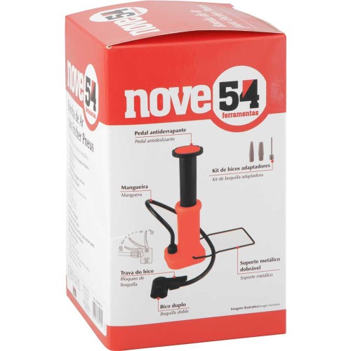 Bomba de ar manual para encher pneus e infláveis Bomba de ar manual para encher pneus e infláveis