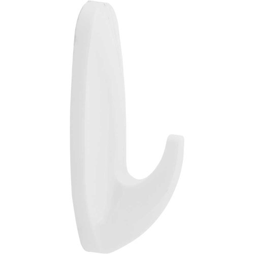 Gancho plstico adesivo com 3 peas