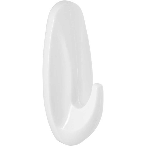 Gancho plstico adesivo com 3 peas